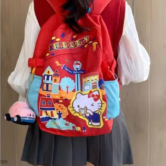 Kitty Red Backpack - Picture 4 of 6